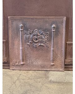 Plaque Fonte Néoclassique