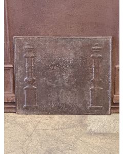 Plaque de Cheminée 'Colonnes de Liberté'