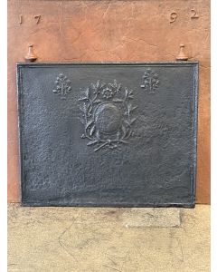 Plaque Fonte Néoclassique