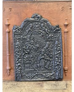Plaque de Cheminée 'Thème Religieux'