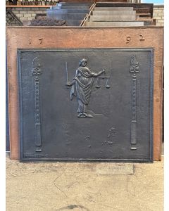 Plaque de Cheminée 'Justicia'