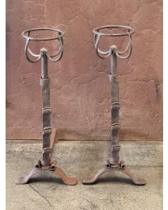 Chenets Louis XV