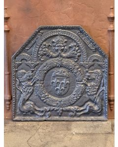 Plaque de Cheminée 'Armes de France'
