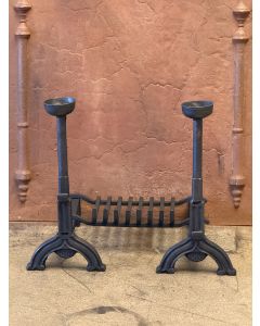 Grille Porte Bûches Néo Gothique