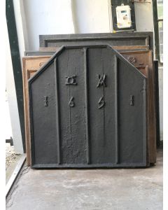 Plaque de Fonte avec Blason