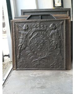Plaque de Cheminée 'Armes de France'