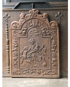 Plaque de Cheminée 'Caritas'
