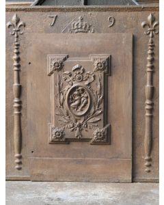 Plaque de Cheminée 'Amours'