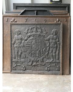 Plaque de Cheminée 'Armes de Lorraine'