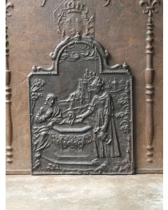 Plaque de Cheminée 'Le Puits Jacobien'