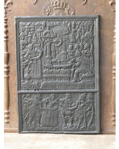 Plaque de Cheminée 'Le Puits Jacobien'