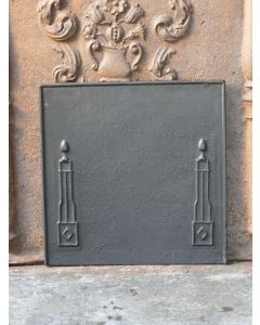 Plaque de Cheminée 'Colonnes de Liberté'