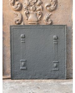  Plaque Cheminée 'Piliers de la Liberté'