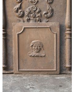 Plaque de Cheminée 'Homme'