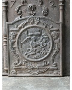 Plaque de Cheminée 'L'Hiver'
