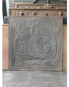 Plaque de Cheminée 'Neptune'