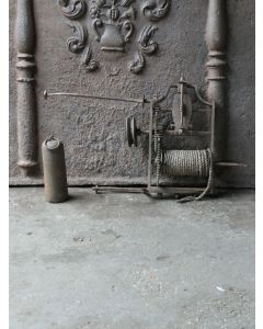 Ancien Tournebroche Mural