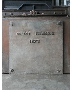 Plaque de Cheminée 'Année'
