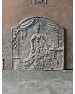 Plaque de Cheminée 'Marie Leszczynska'