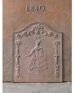 Plaque de Cheminée 'Lady'