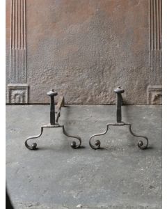 Chenets Louis XV