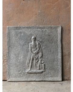 Plaque de Cheminée 'Homme'