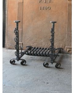 Grille Porte Bûches Ancienne