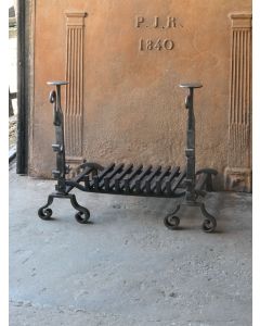 Grille Porte Bûches Française