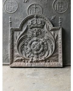 Plaque de Cheminée 'Armes de France'