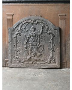 Plaque de Cheminée 'La Vendange'