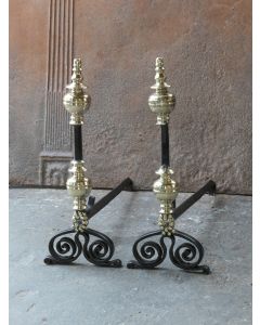 Chenets Louis XV