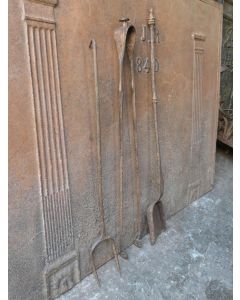 Ancien Set d'Ustensiles Français