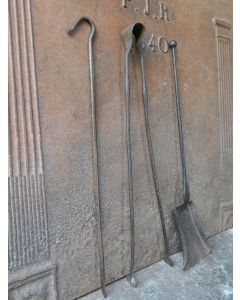 Ancien Set d'Ustensiles Français