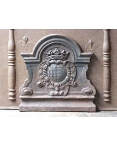 Plaque de Cheminée Héraldique