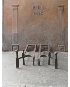 Grille Porte Buches Victorienne