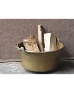 Panier à Bûches en Laiton