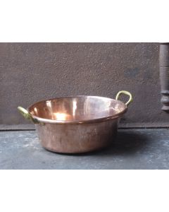 Porte Bûches en Cuivre Poli