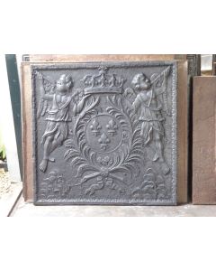 Plaque de Cheminée 'Armes de France'