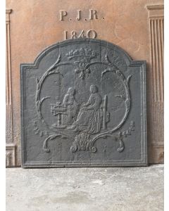 Plaque Cheminée Napoleon III