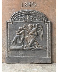 Plaque de Cheminée 'Le Temps'