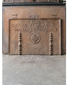 Plaque de Cheminée 'Mariage'