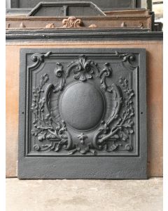 Plaque en Fonte Louis XV