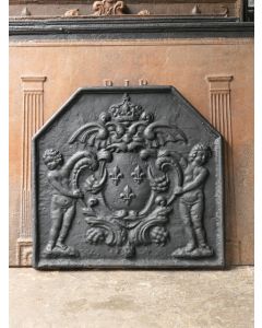 Plaque de Cheminée 'Armes de France'