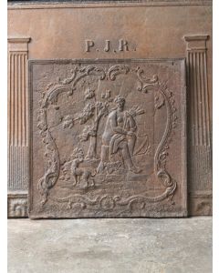 Plaque de Cheminée 'Diane au Bain'