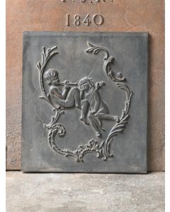 Plaque de Cheminée 'Allégorie de l'Amour'