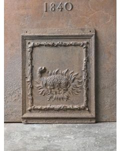 Plaque de Cheminée 'Salamandre de François Ier'