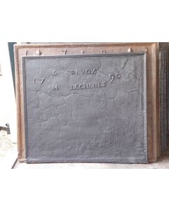 Plaque de Cheminée 'Mariage'