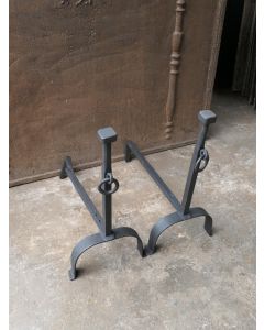 Chenets en Fer Forgé