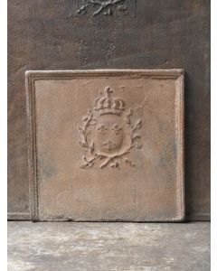 Plaque de Cheminée 'Armes de France'