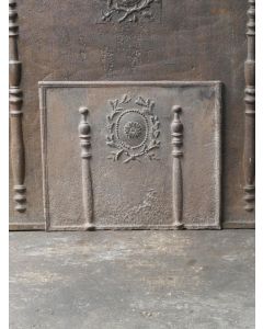 Plaque Fonte Néoclassique